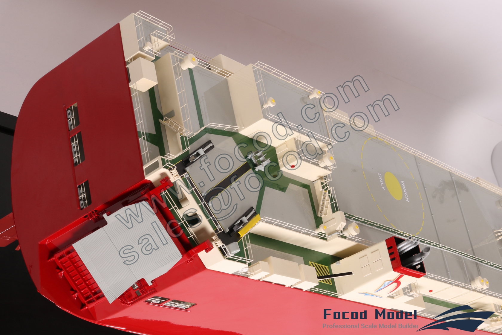customized model of 180m Vehicles Carrier (RoRo ship)